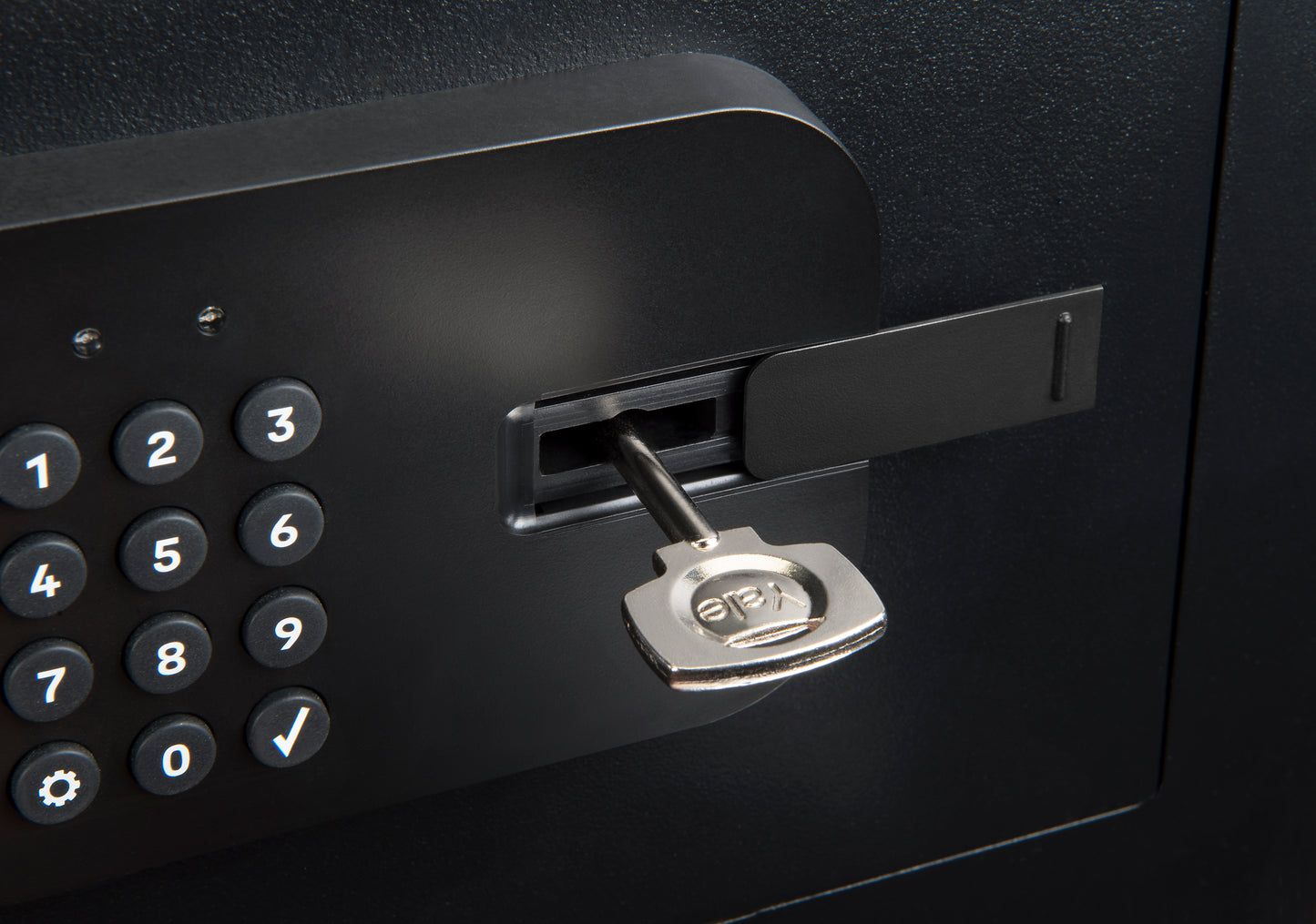 YSS/250/EB1 Smart Digital Safe Locker-Home, PIN, Black, Mobile APP