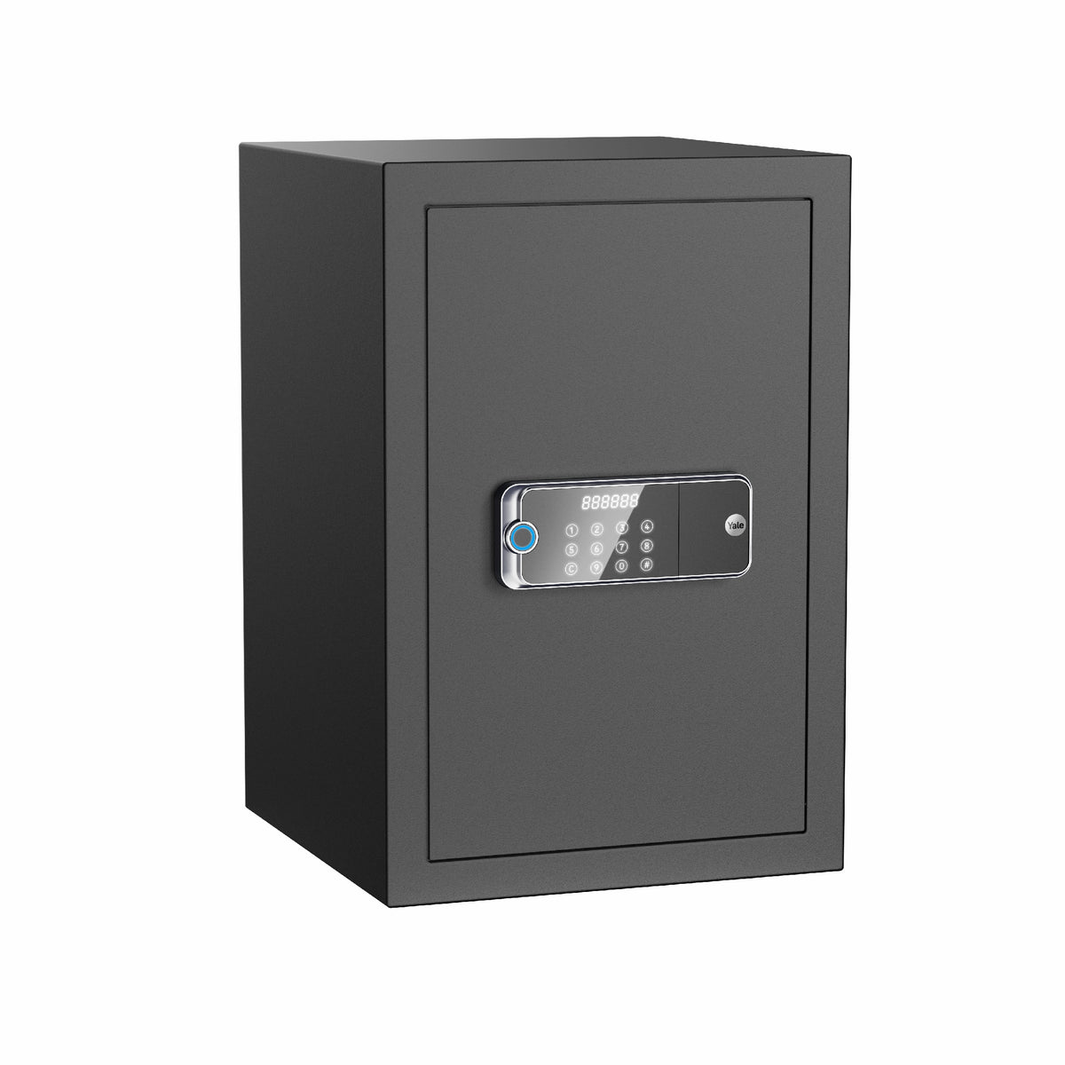 Yale Solis 560 Digital safe locker with fingerprint, PIN and manual key, robust security and stylish design