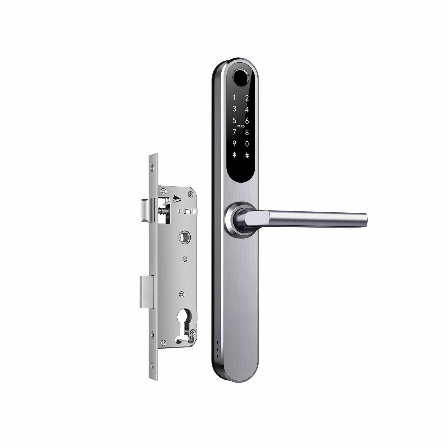 Yale YDAL-OD-SL Aluminium Profile Doors & Windows Lock Suitable for Opening Door (Silver)