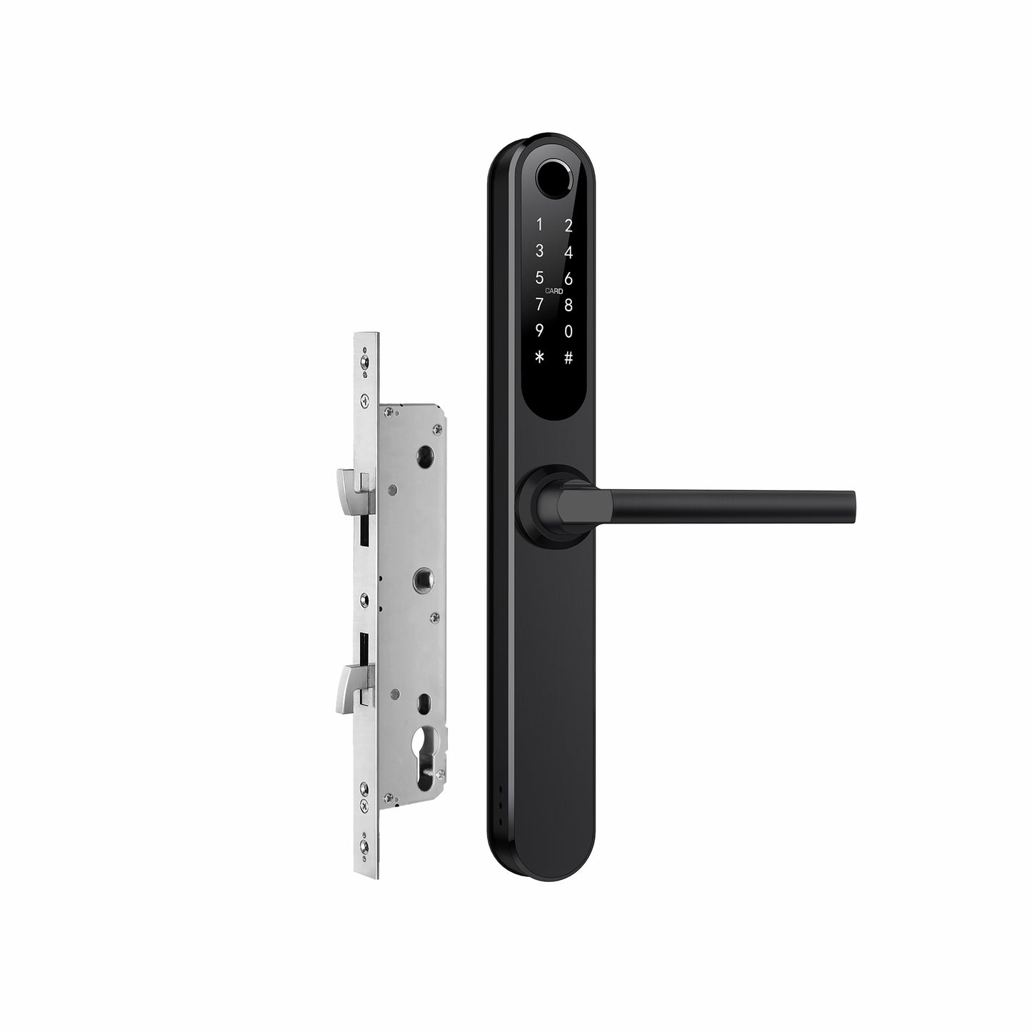 Yale YDAL-SD-BL Aluminium Profile Doors & Windows Lock Suitable for Sliding Door (Black)