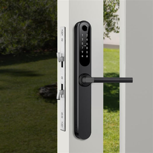 Yale YDAL-SD-BL Aluminium Profile Doors & Windows Digital Lock Suitable for Sliding Door (Black)
