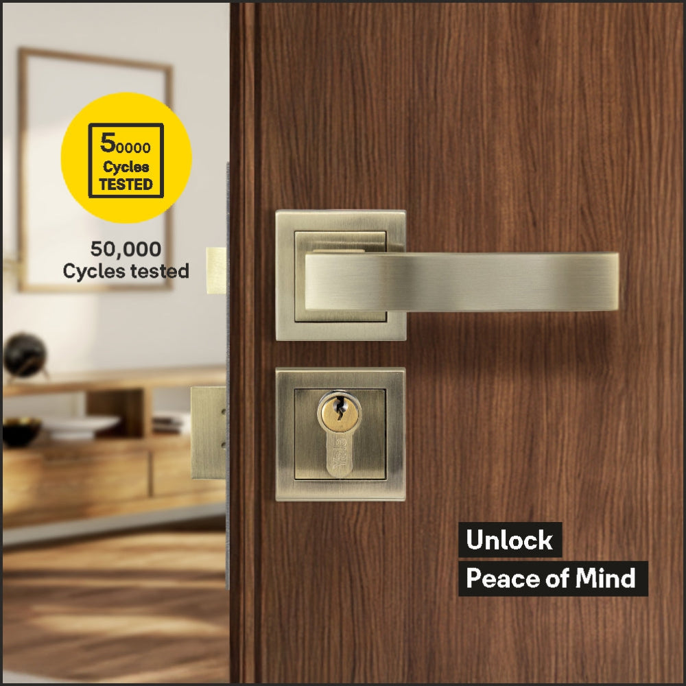 Yale YECM mortise comboset with lock and handle