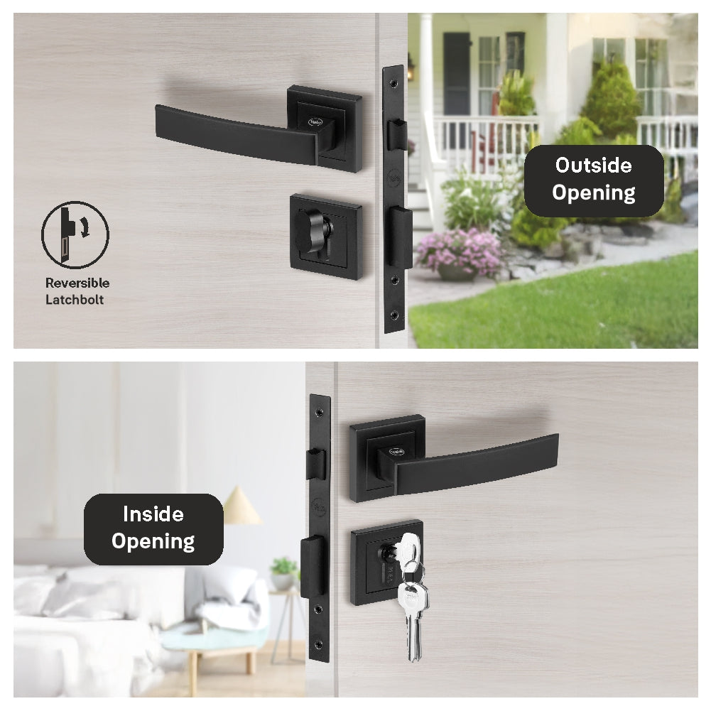 Yale YECM mortise comboset with lock and handle