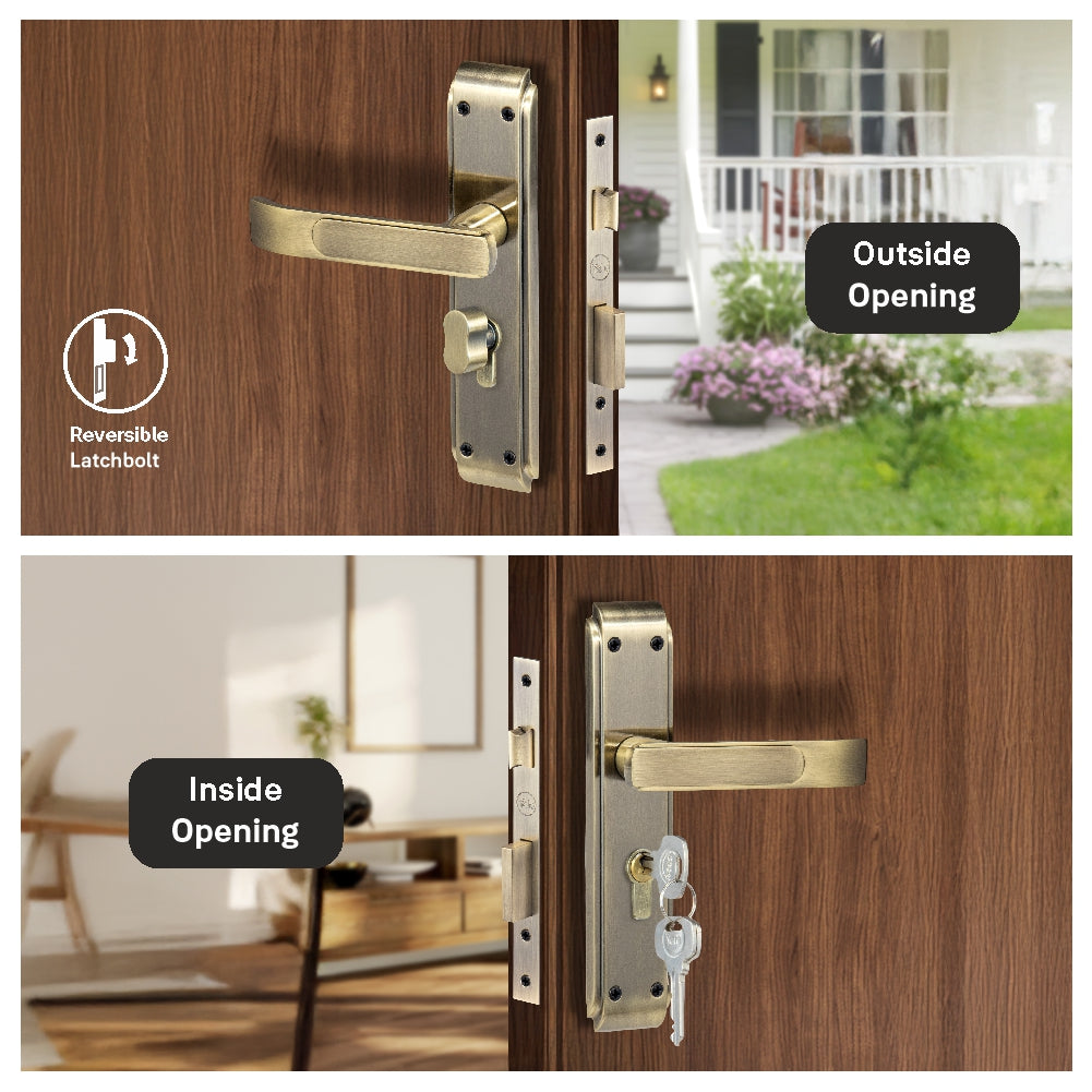 Yale YECM Mortise combo lockset with handle