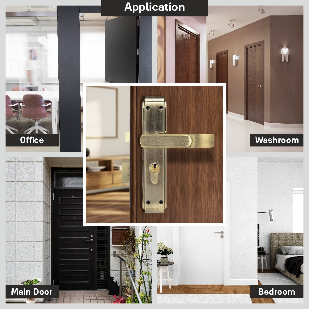 Yale YECM Mortise combo lockset with handle