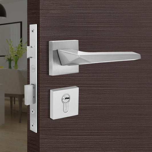 YPBL-810-SS Solid Brass Premium Lever Handle (Satin Steel)