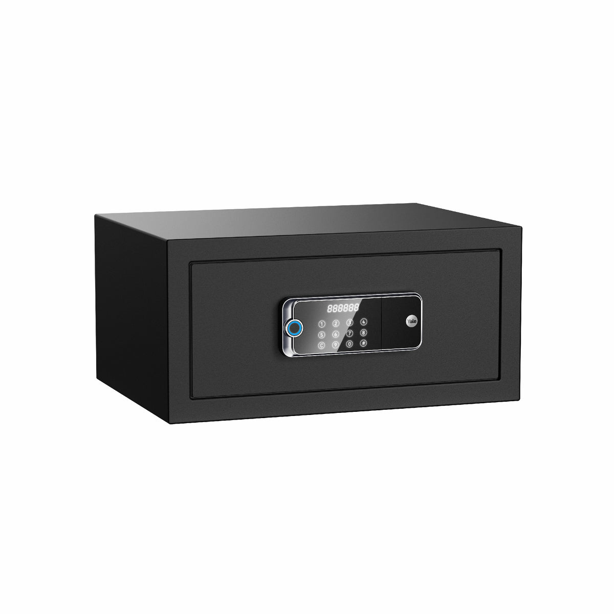 Yale Solis 230 Laptop Digital safe locker with fingerprint, PIN and manual key, robust security and stylish design