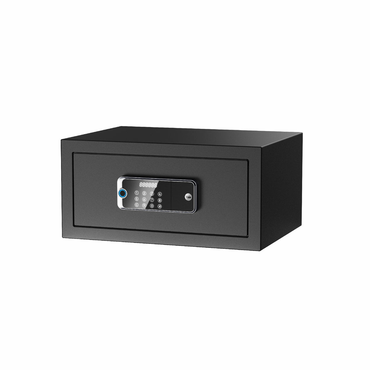 Yale Solis 230 Laptop Digital safe locker with fingerprint, PIN and manual key, robust security and stylish design