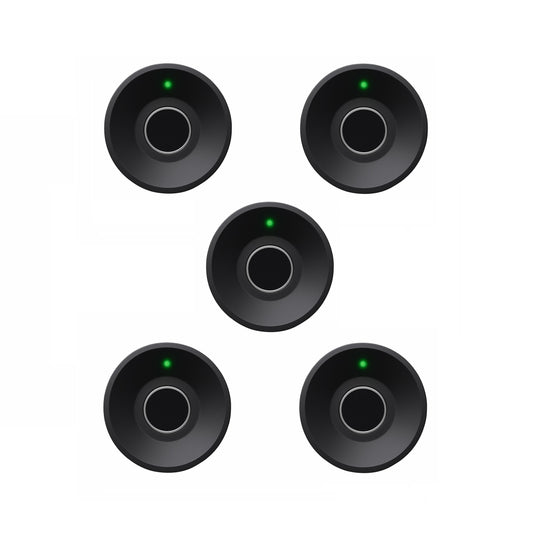Yale YWLOL Wardrobe Digital Fingerprint Lock Pack of 5 - (Black)
