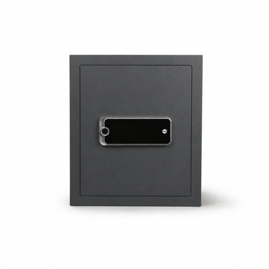 Yale Solis 400 Digital safe locker with fingerprint, PIN and manual key, robust security and stylish design