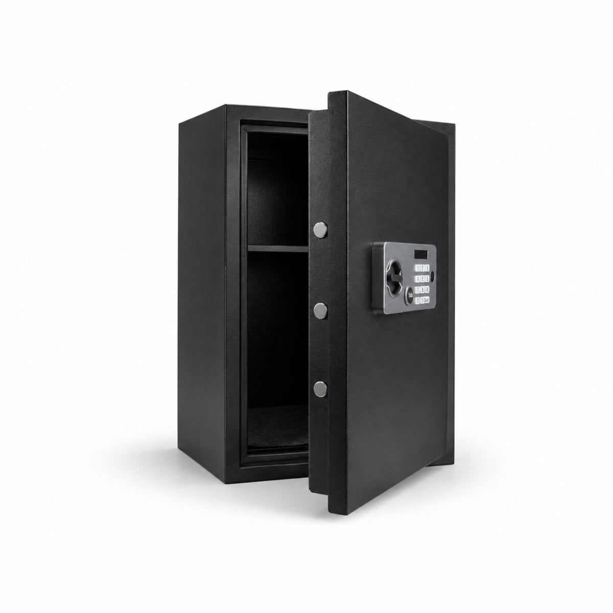 Yale Velar 580 Digital Fire safe locker with fingerprint, PIN, manual key, 30Mins Fire rated, Black