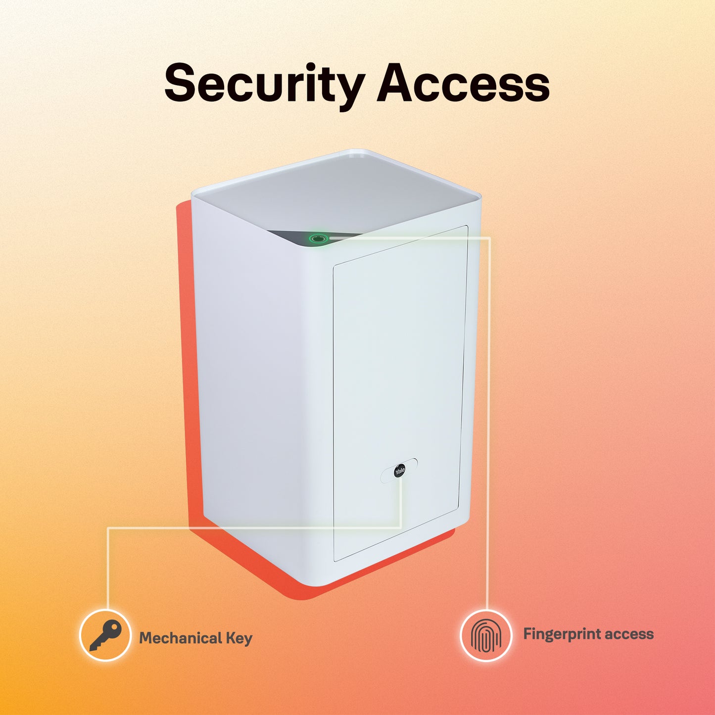 Yale Classic Biometric fingerprint locker