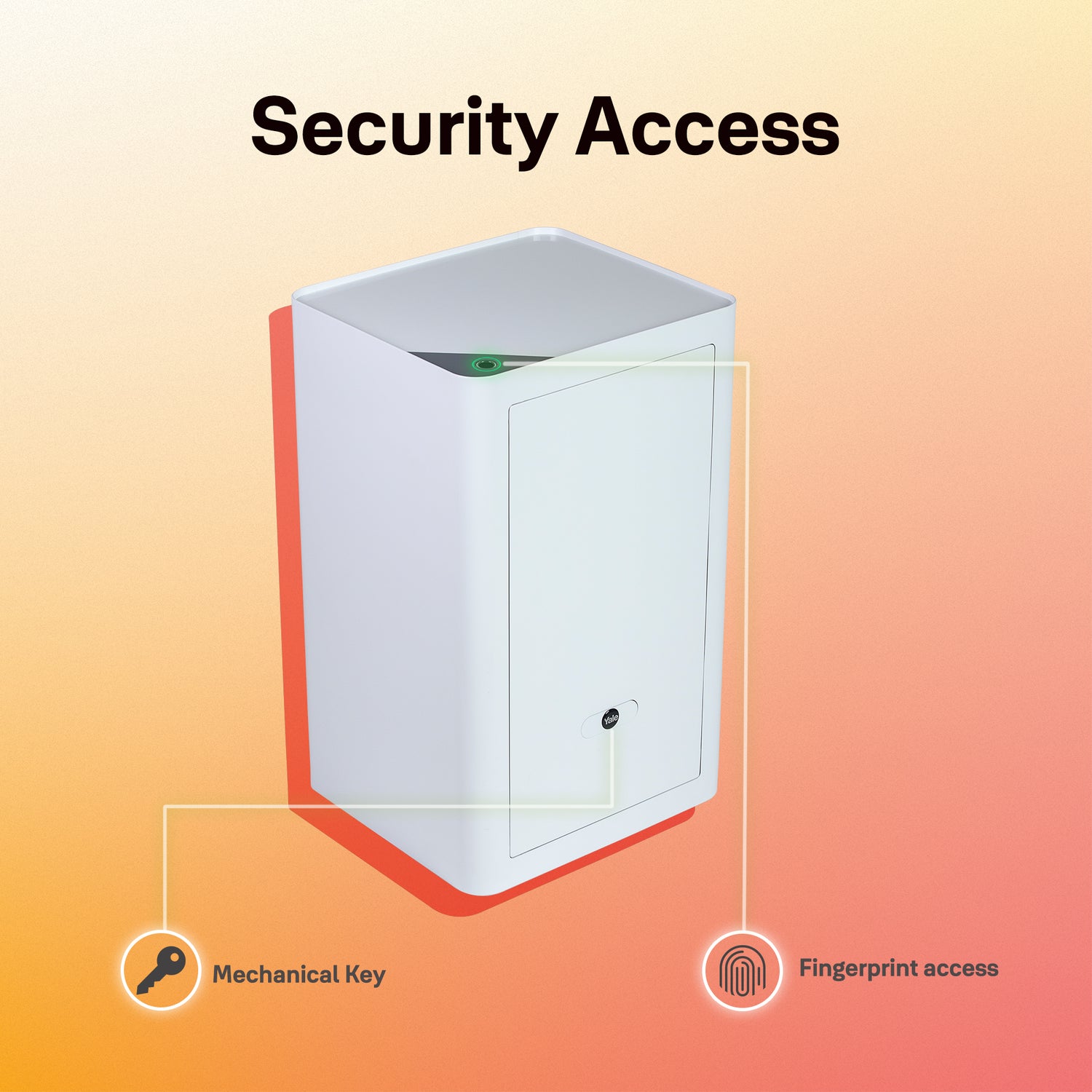 Yale Classic Biometric fingerprint locker