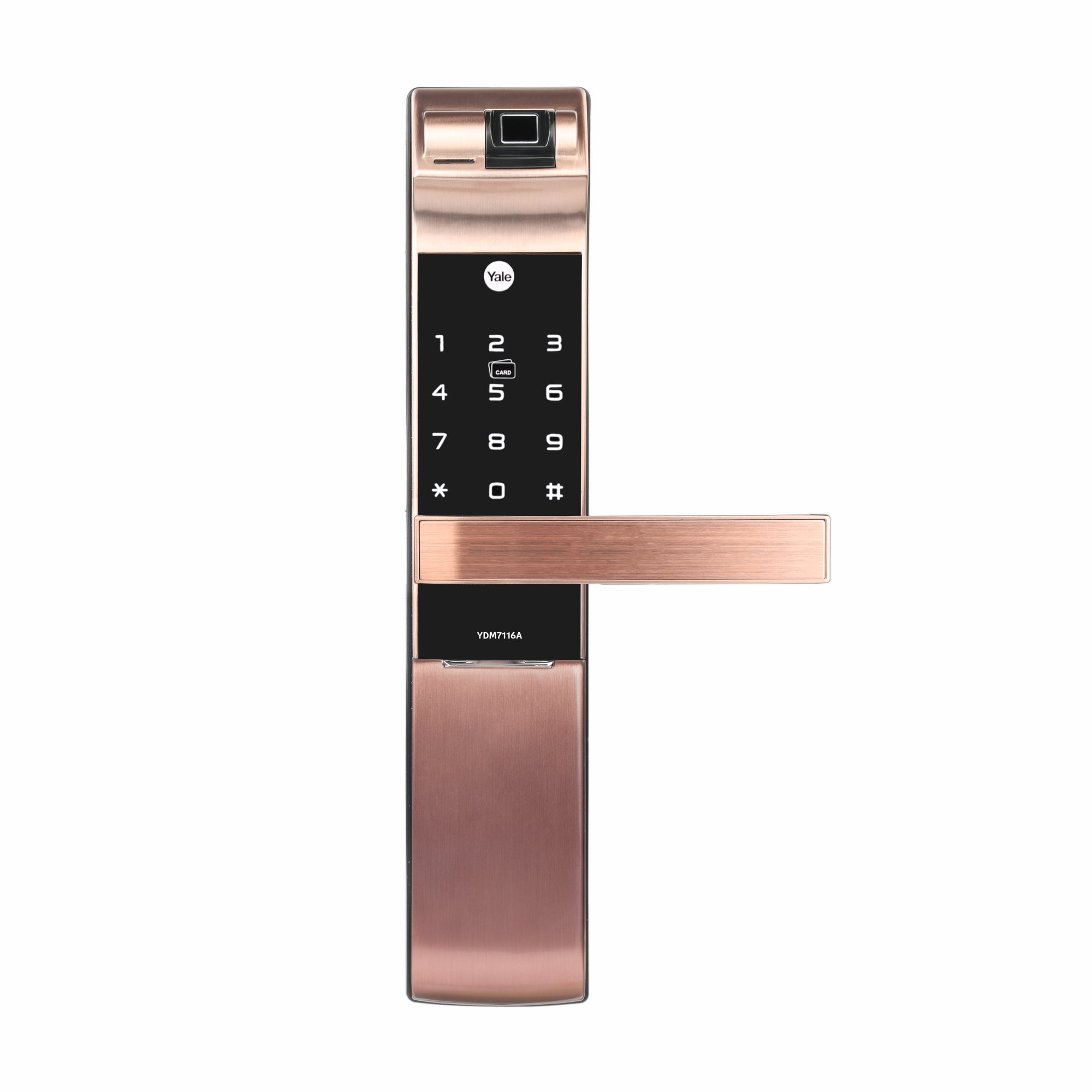 YDM 7116A Smart Lock, Red Bronze YDM 7116A Smart Lock with