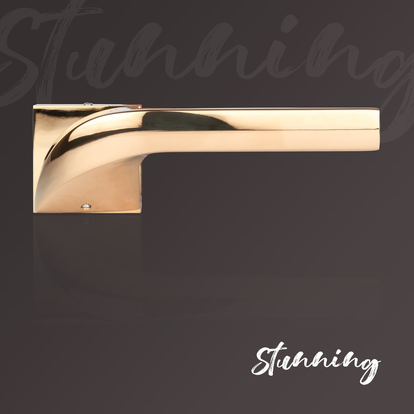 YMSL-1001-RG -Marvel Series Premium PVD Handle with Mortise Lock Body and Euro Profile Cylinder with dimple keys