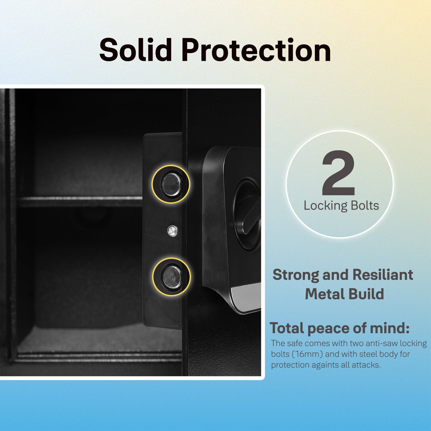 Stellar fingerprint Locker solid protection