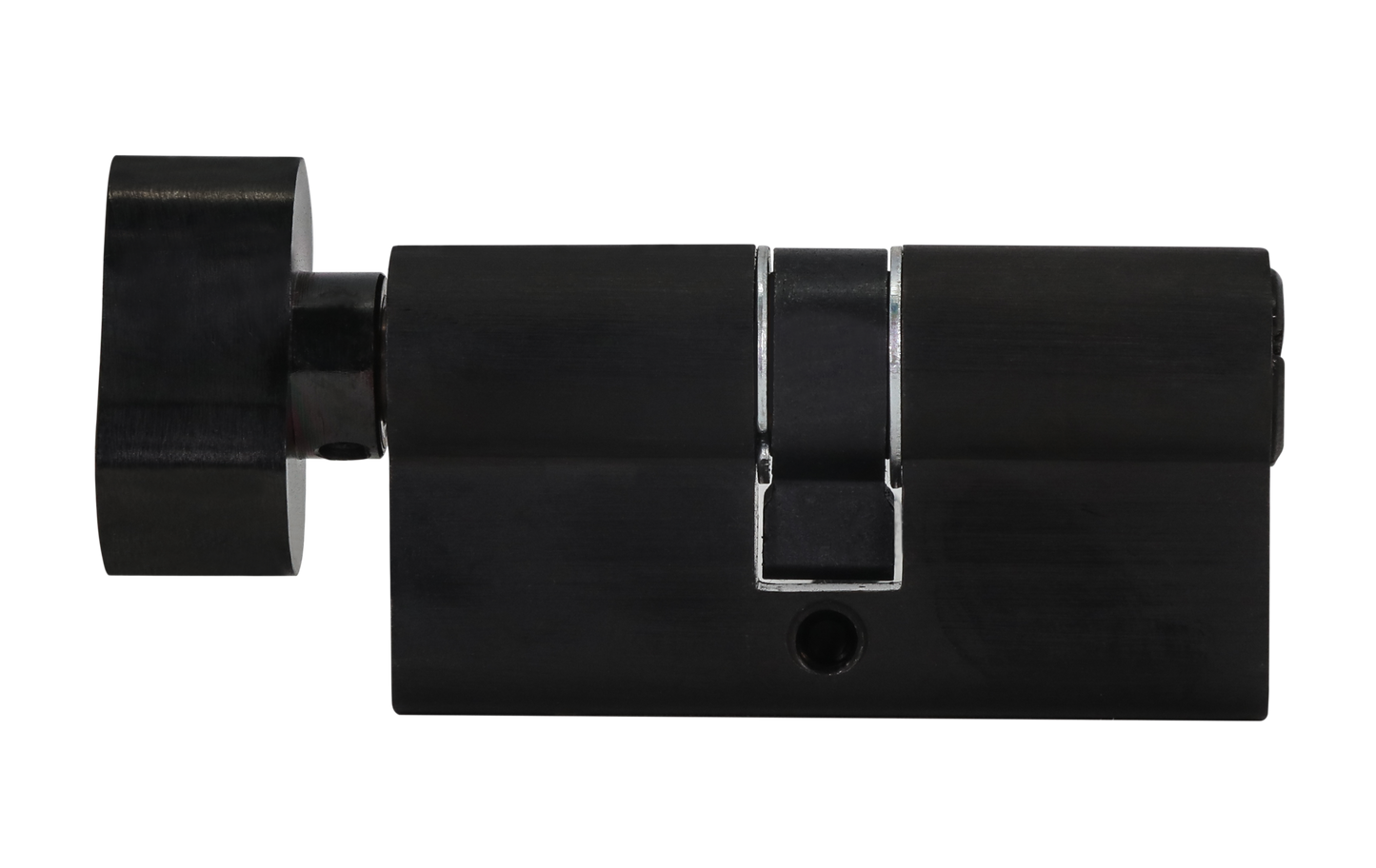 60 MM TT PBM DK-S Cylinder with Inside Thumbturn, PVD BM, Dimpled Key