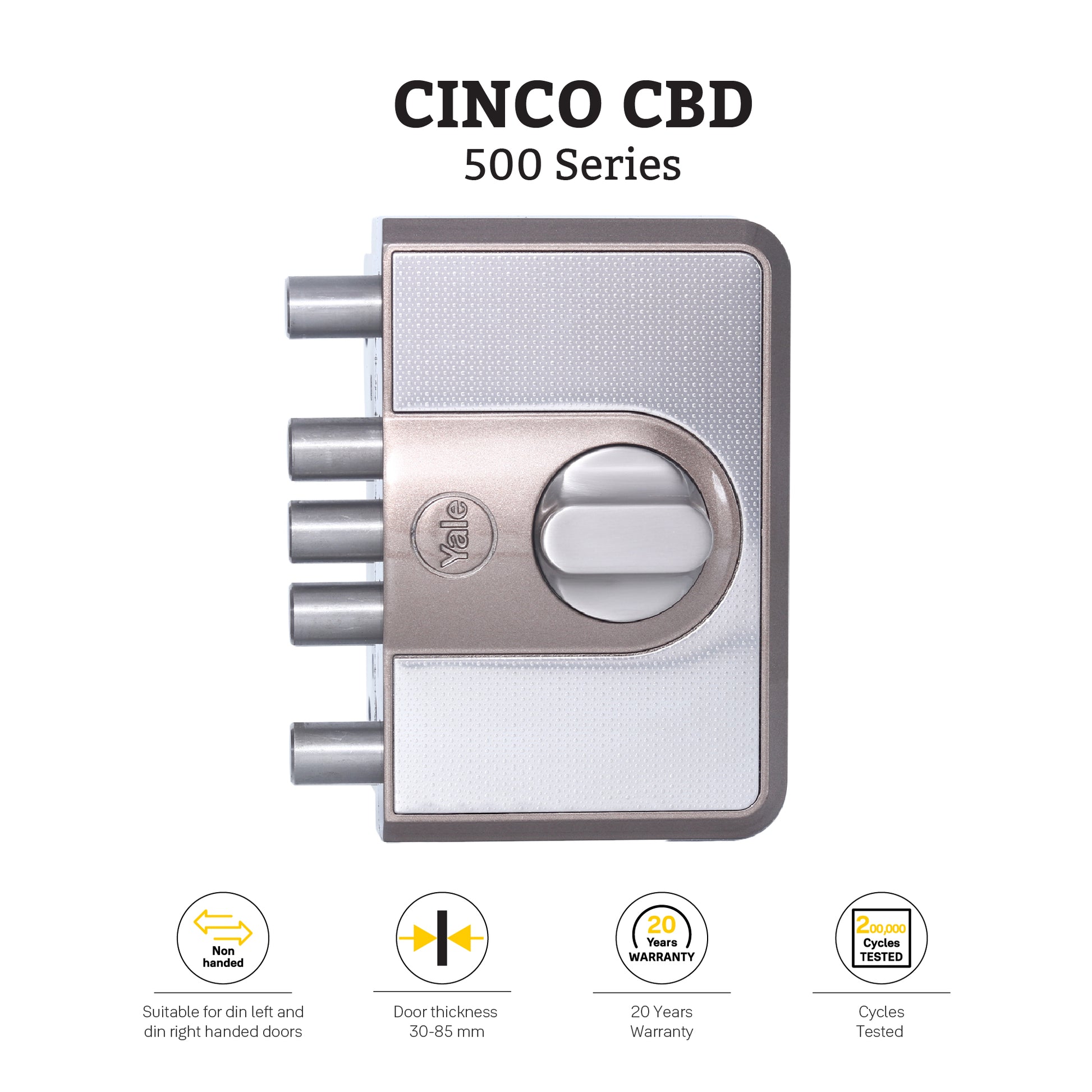 Cinco Main Door RIM Lock