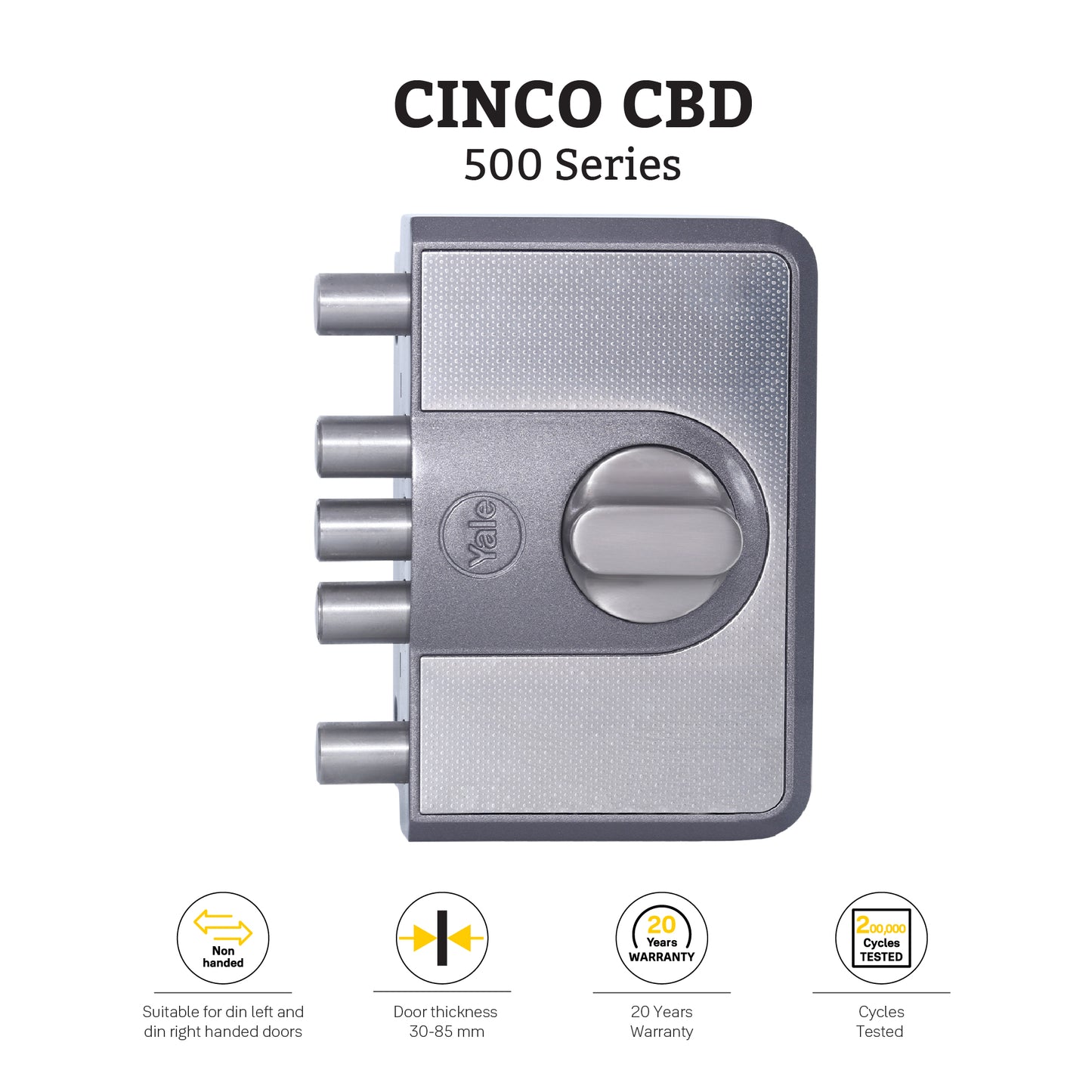 CINCO Main door RIM lock