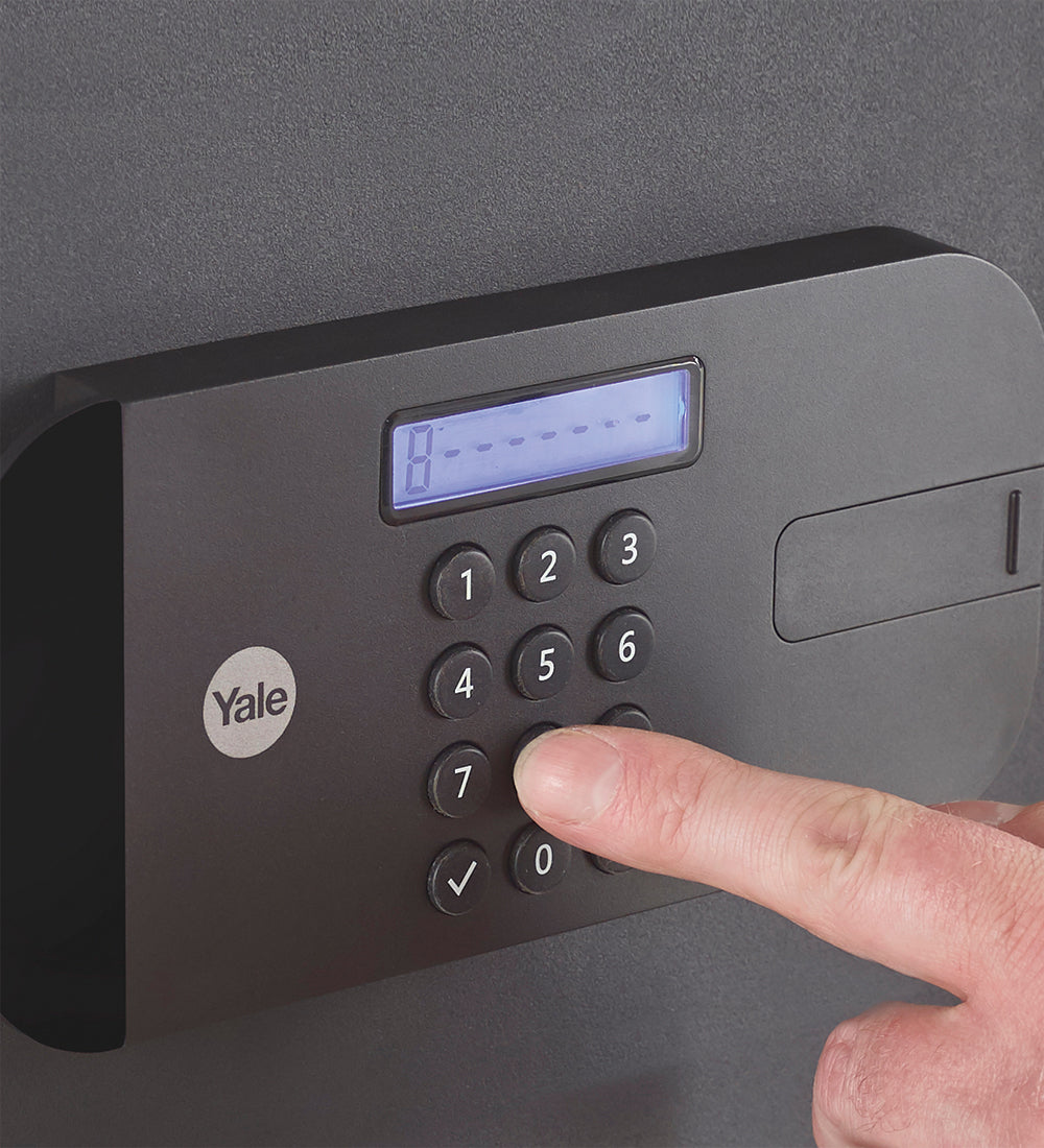 YSEB/250/EB1 High Security Compact Digital Safe Locker PIN, Black