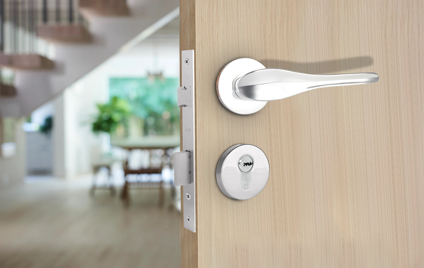 YPBL-801-CP Solid Brass Premium Lever Handle Chrome Polish