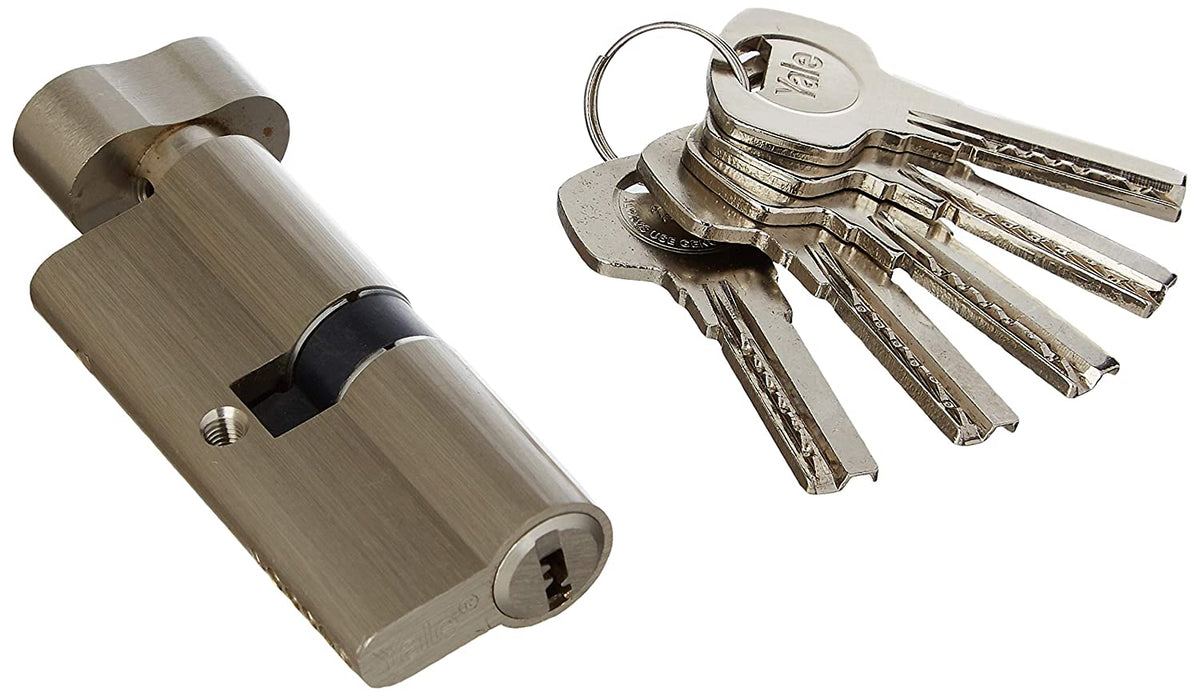 Dimpled Key 60 MM TT SN DK-S Cylinder with Inside Thumbturn, SN,Dimpled Key – Yale ...
