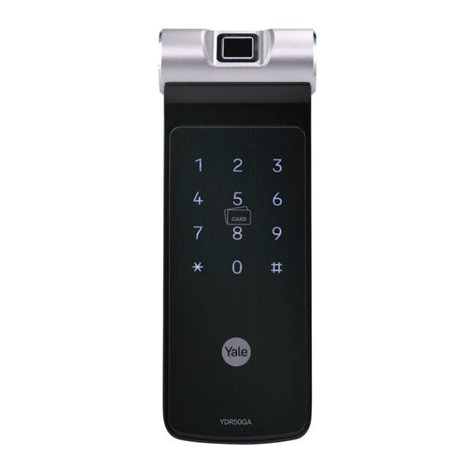 YDR 50 GA Smart Gate Lock, Black, With Remote