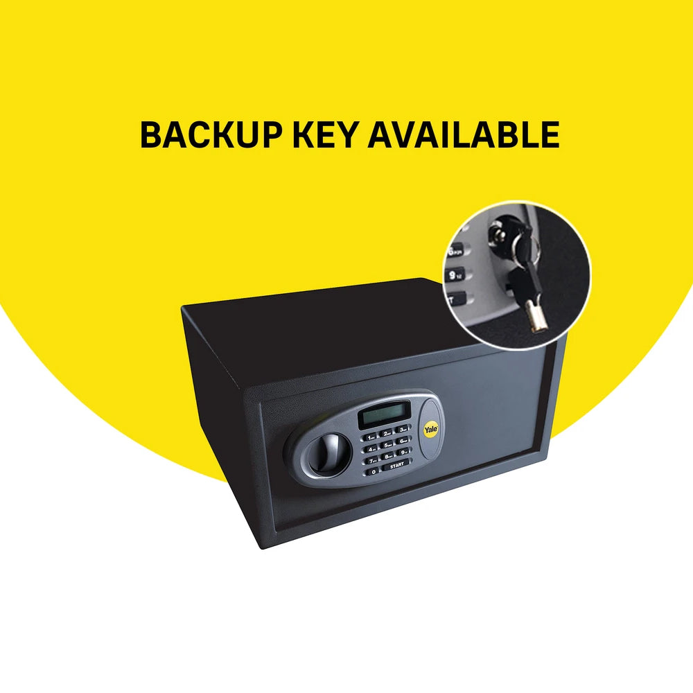 YLS/200/DB2 Security Laptop Safe Locker, Digital - Pin Access, Black