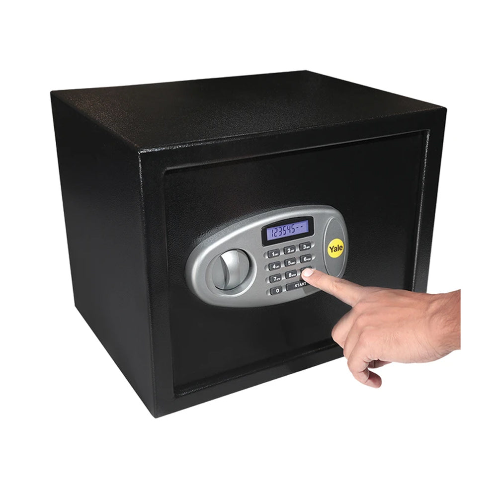 YSS/200/DB2  Small Security Safe locker with Pincode Access- Black