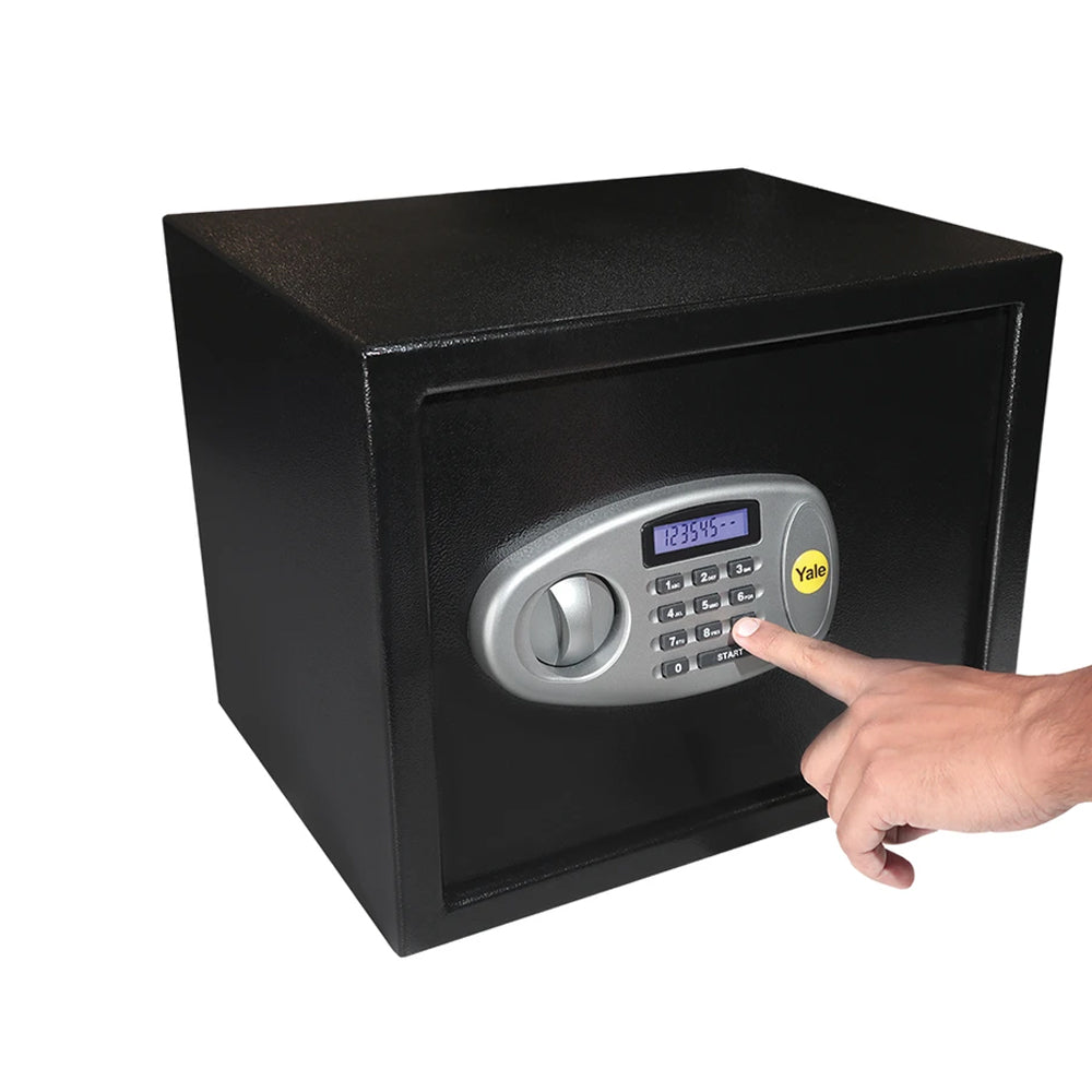 YSS/300/DB2  Home Security Safe locker with Pincode Access- Black