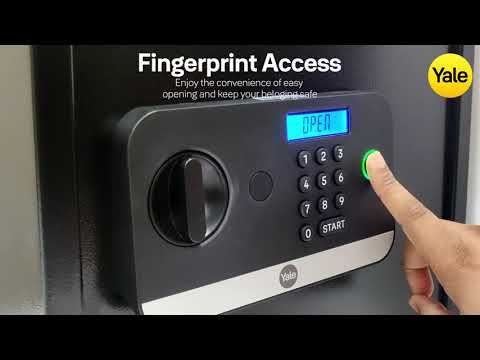 Yale Stellar safe fingerprint digital locker for home and office